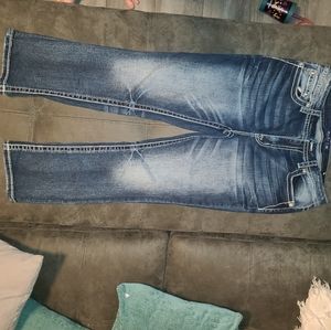 Miss me cropped jeans